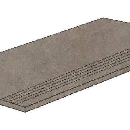 Stopnica Qubus Dark Grey 30x60 Ceramica Limone