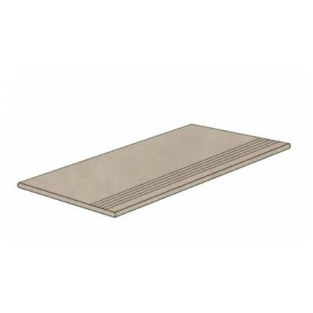 Stopnica Qubus Soft Grey Frez 30x60 Ceramica Limone