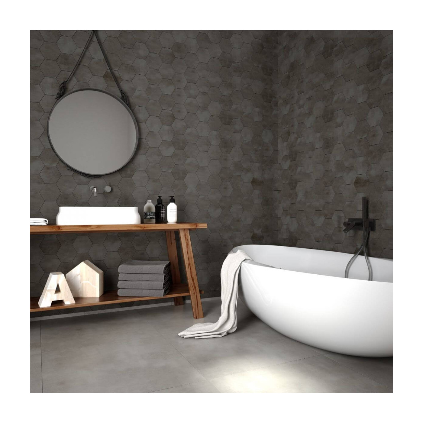 Płytka Podłogowa Town Grey 60x60 Ceramica Limone Płytka Podłogowa Town Grey 60x60 Ceramica Limone