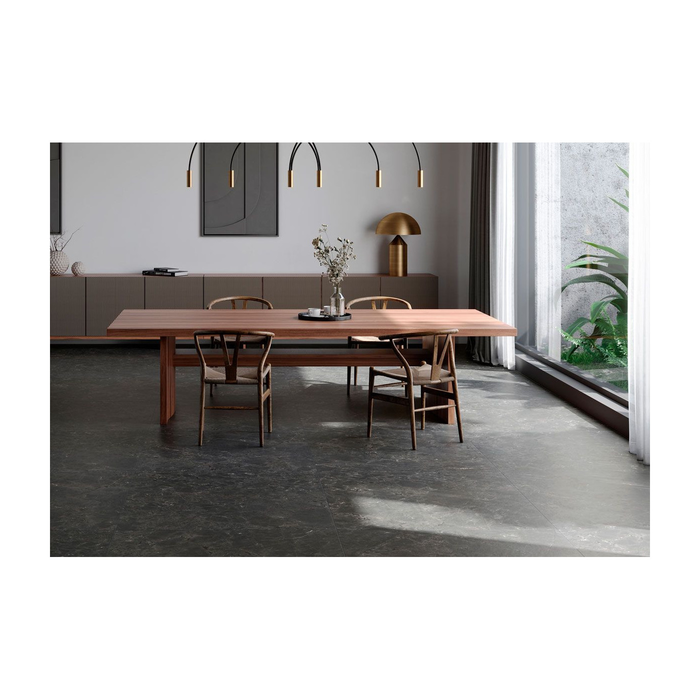 Płytka Podłogowa Gekko Black 60x120 Ceramica Limone Płytka Podłogowa Gekko Black 60x120 Ceramica Limone