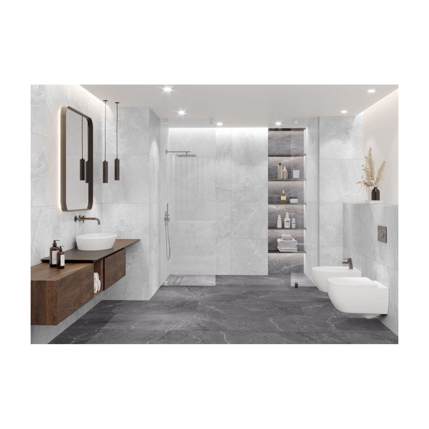 Płytka Estello Grey Mat 59,7x59,7 Ceramica Limone Płytka Estello Grey Mat 59,7x59,7 Ceramica Limone