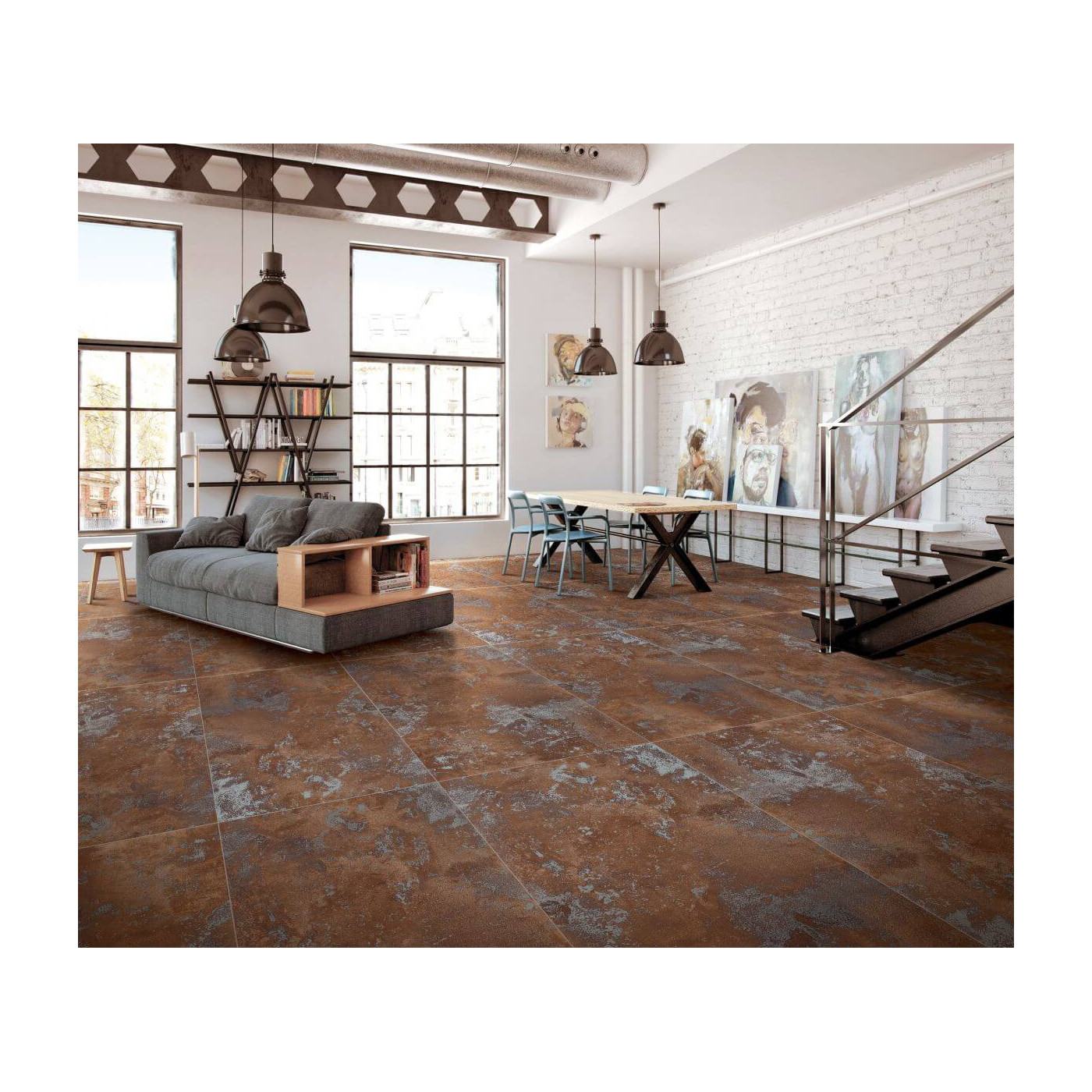 Płytka Podłogowa Plutonic Bronze 60x120 Ceramica Limone Płytka Podłogowa Plutonic Bronze 60x120 Ceramica Limone