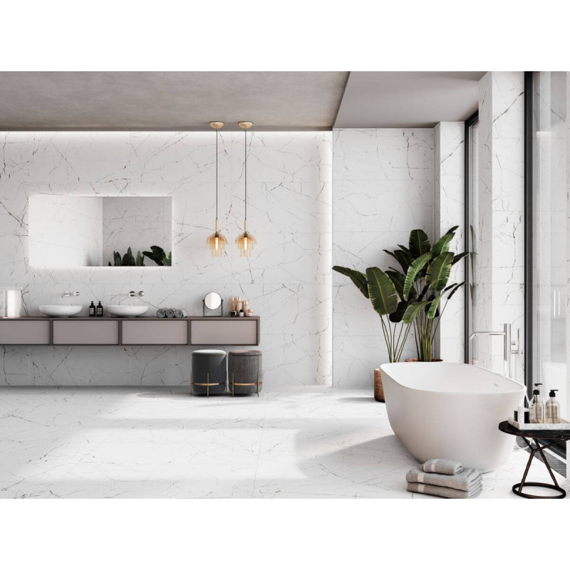 Płytka Marmo White Połysk 60x120 Ceramica Limone Płytka Marmo White Połysk 60x120 Ceramica Limone