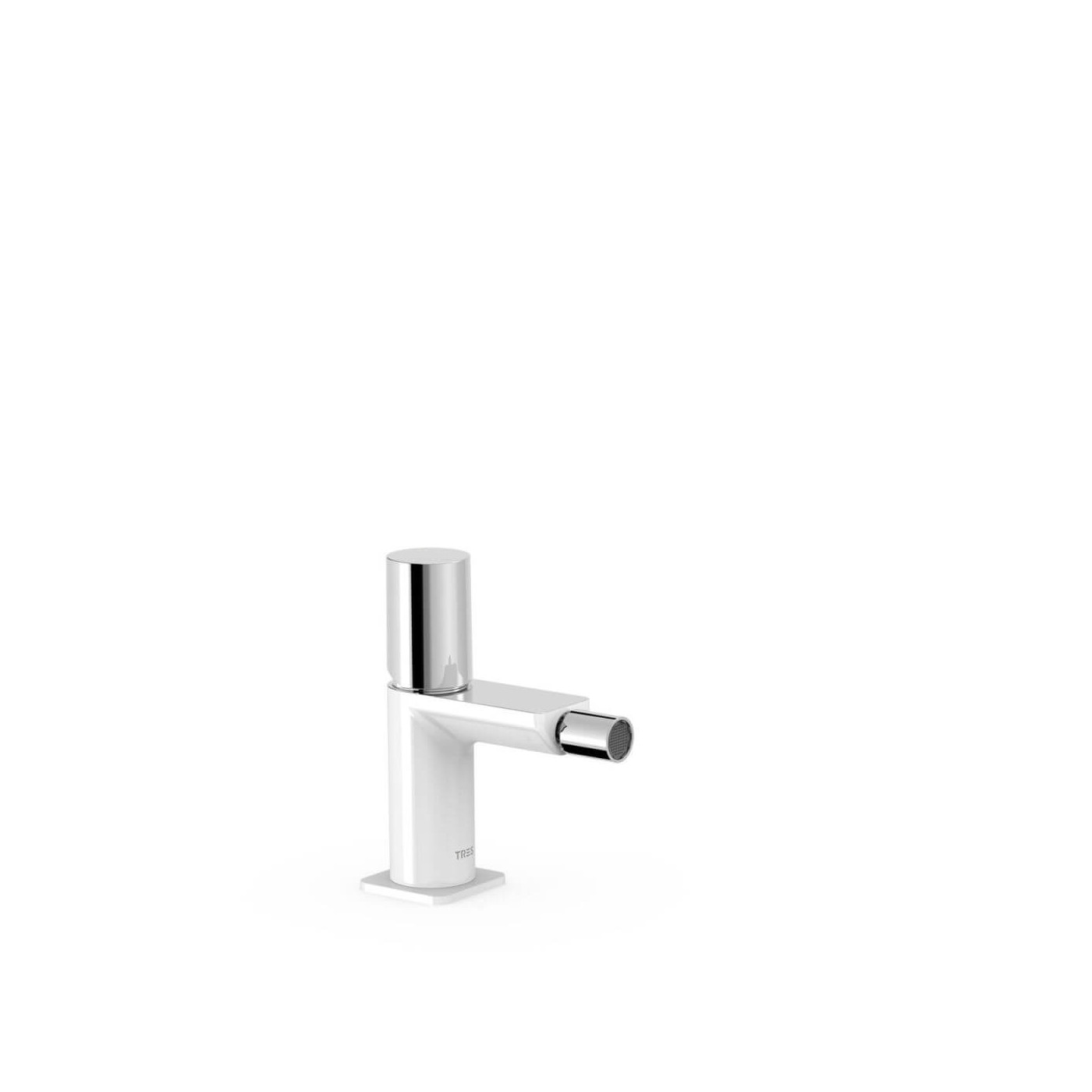 Bateria Bidetowa Loft Biel-Chrom 20012002BL Tres Bateria Bidetowa Loft Biel-Chrom 20012002BL Tres
