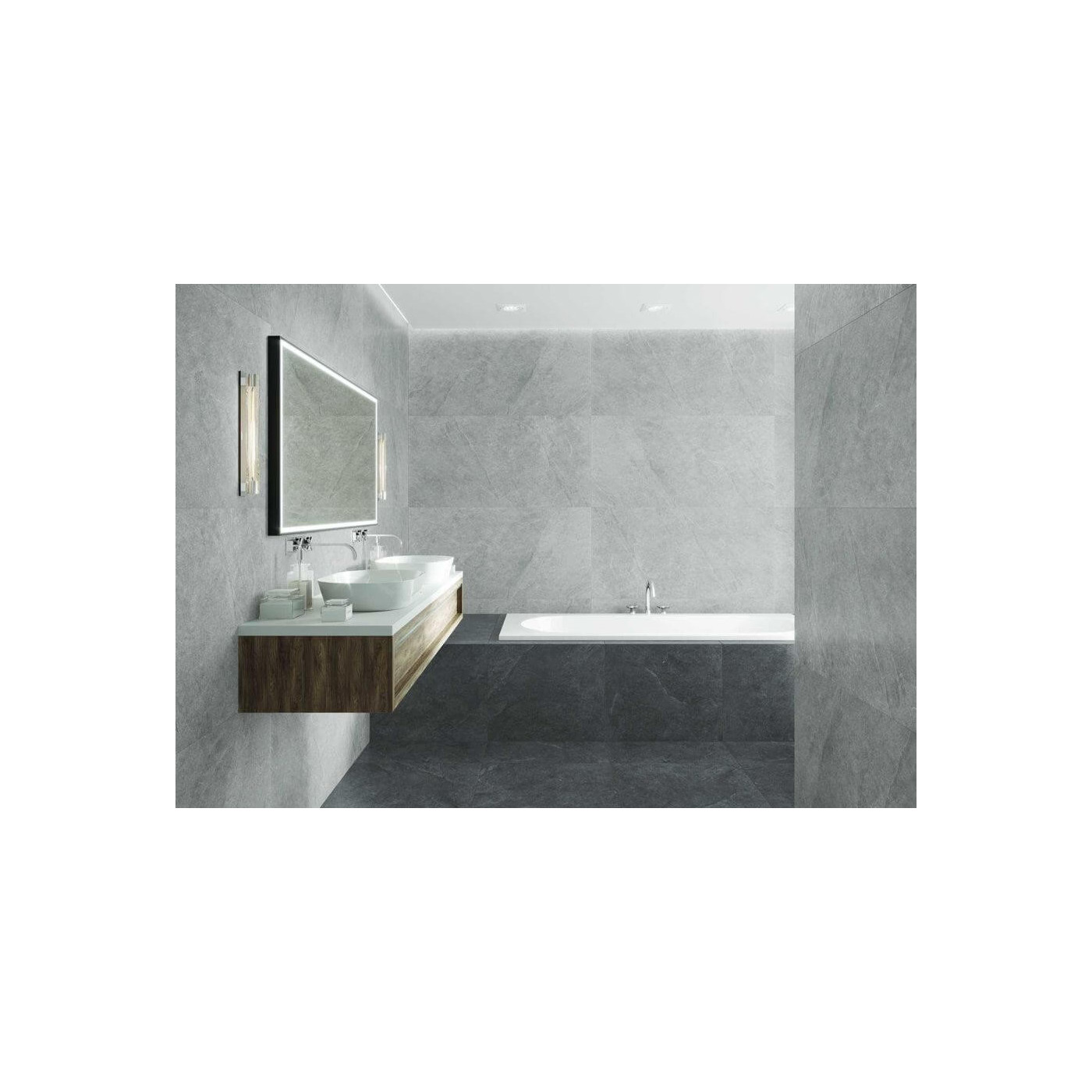 Płytka Podłogowa Ash Silver Mat 119,7x119,7 Str. Ceramica Limone Płytka Podłogowa Ash Silver Mat 119,7x119,7 Str. Ceramica Limone