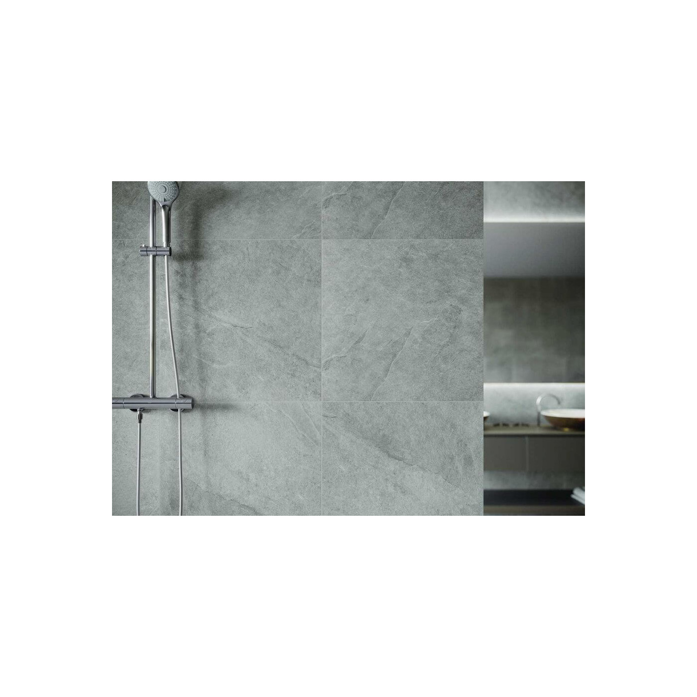 Płytka Podłogowa Ash Silver Mat 119,7x119,7 Str. Ceramica Limone Płytka Podłogowa Ash Silver Mat 119,7x119,7 Str. Ceramica Limone