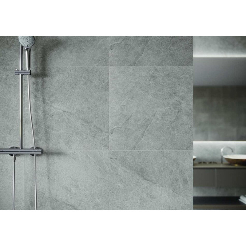 Płytka Podłogowa Ash Silver Mat 119,7x119,7 Str. Ceramica Limone Płytka Podłogowa Ash Silver Mat 119,7x119,7 Str. Ceramica Limone