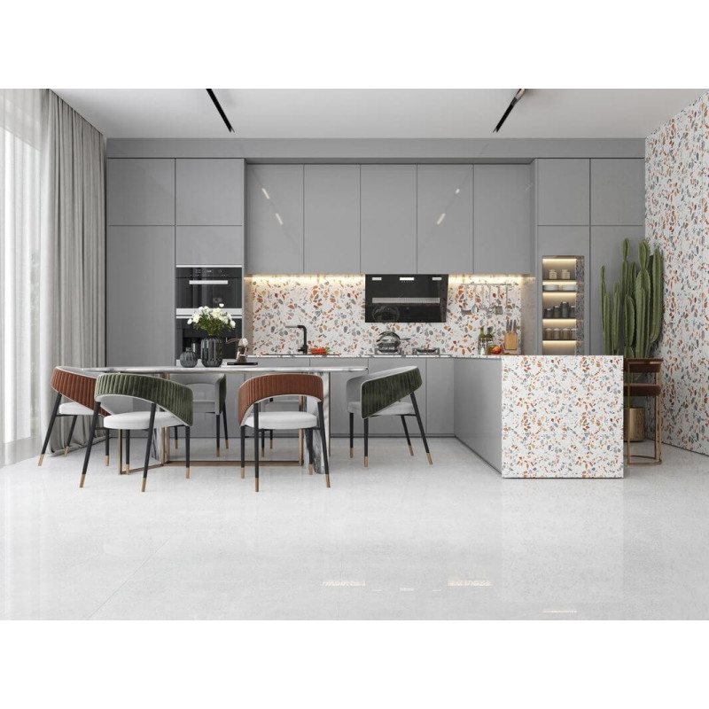 Płytka Podłogowa Laris Blanco Lappato Rect. 79x79 Ceramica Limone Płytka Podłogowa Laris Blanco Lappato Rect. 79x79 Ceramica Limone