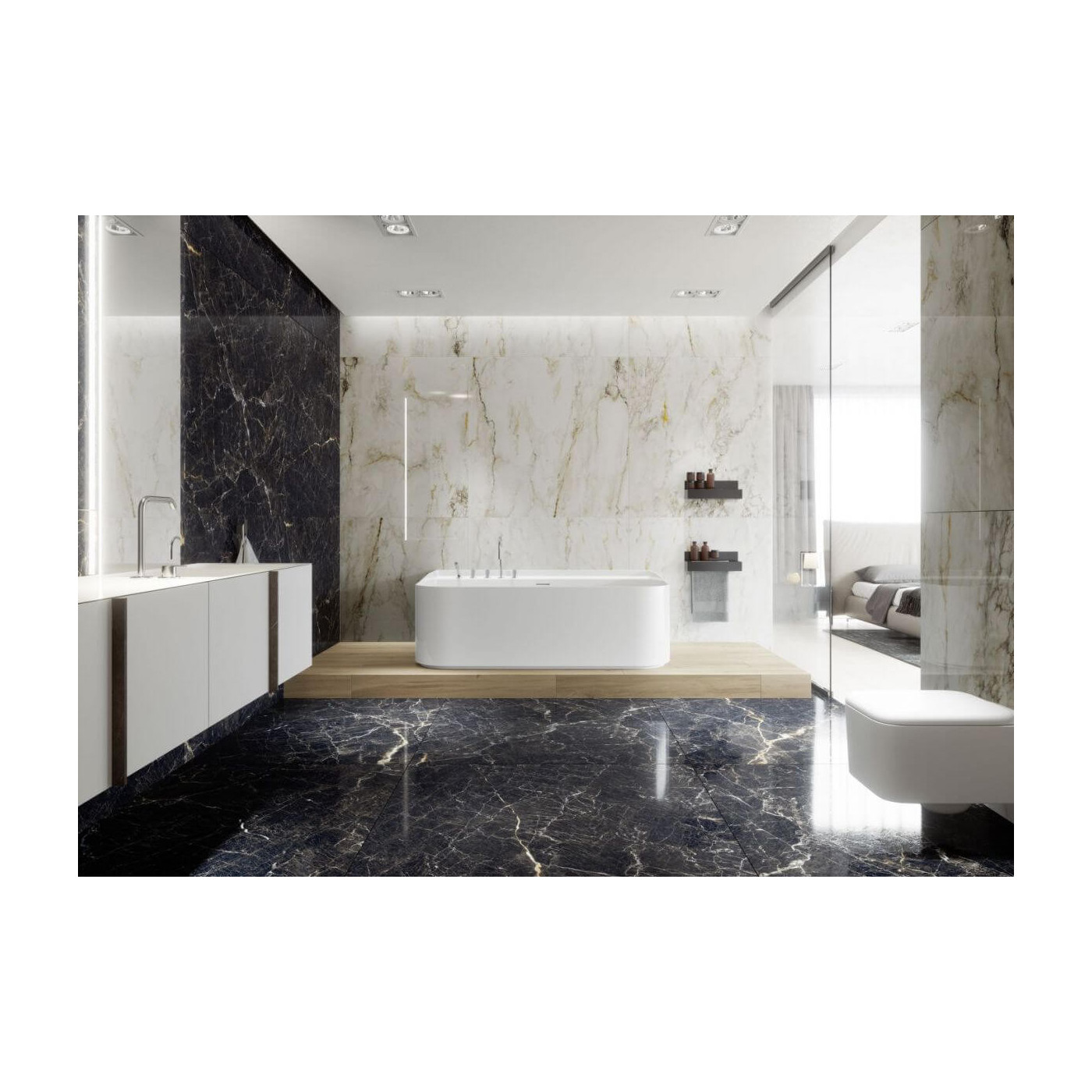 Płytka Inferno Nero Poler 59,7x59,7 Ceramica Limone Płytka Inferno Nero Poler 59,7x59,7 Ceramica Limone