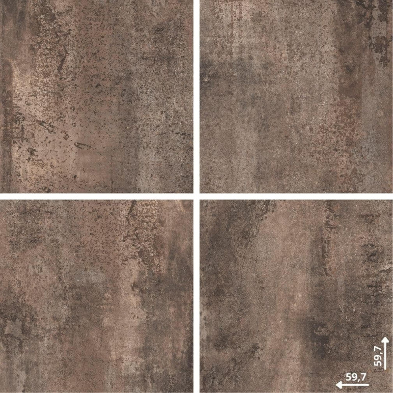 Płytka Hera Brown Lapp. 59,7x59,7 Ceramica Limone Płytka Hera Brown Lapp. 59,7x59,7 Ceramica Limone