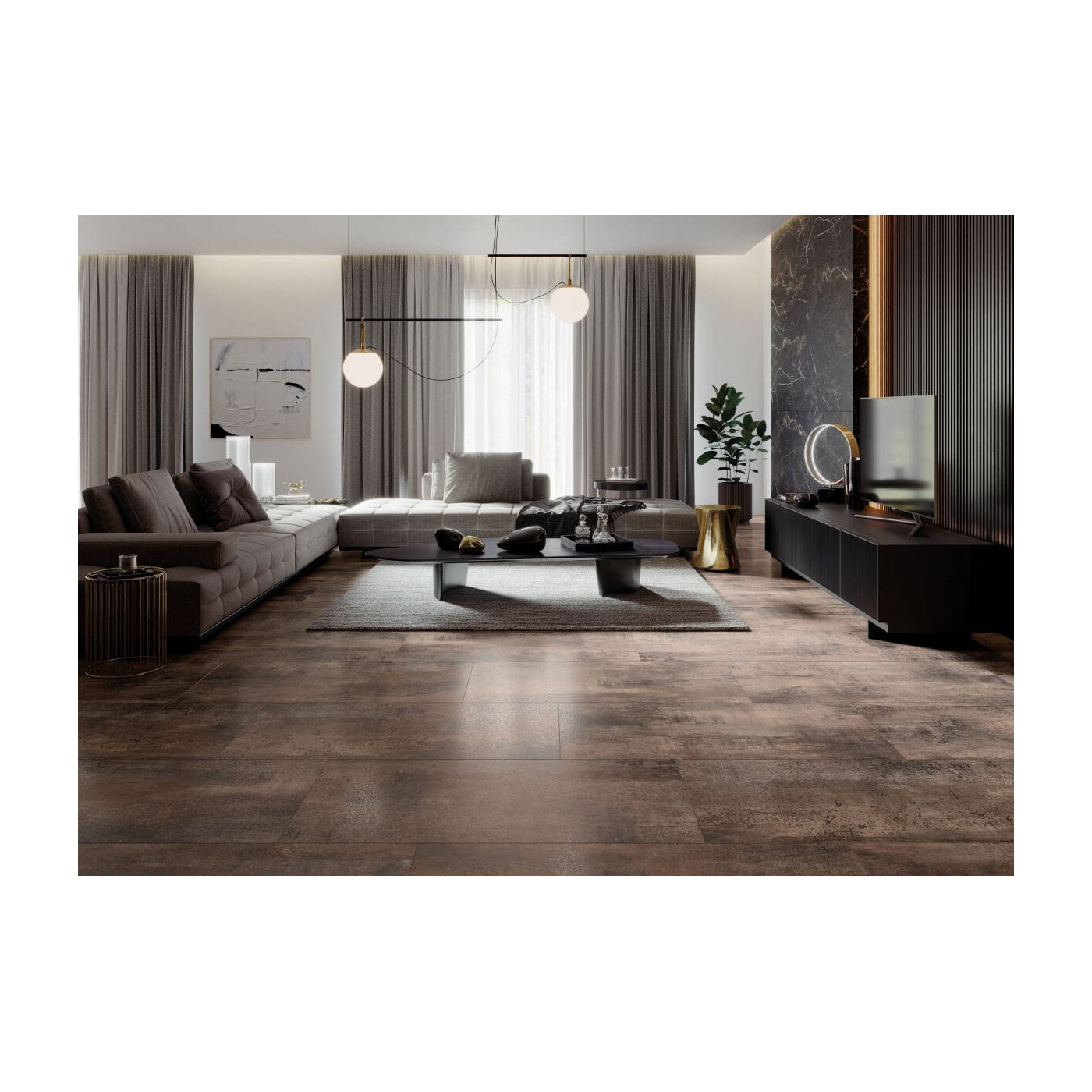 Płytka Hera Brown Lapp. 59,7x59,7 Ceramica Limone Płytka Hera Brown Lapp. 59,7x59,7 Ceramica Limone