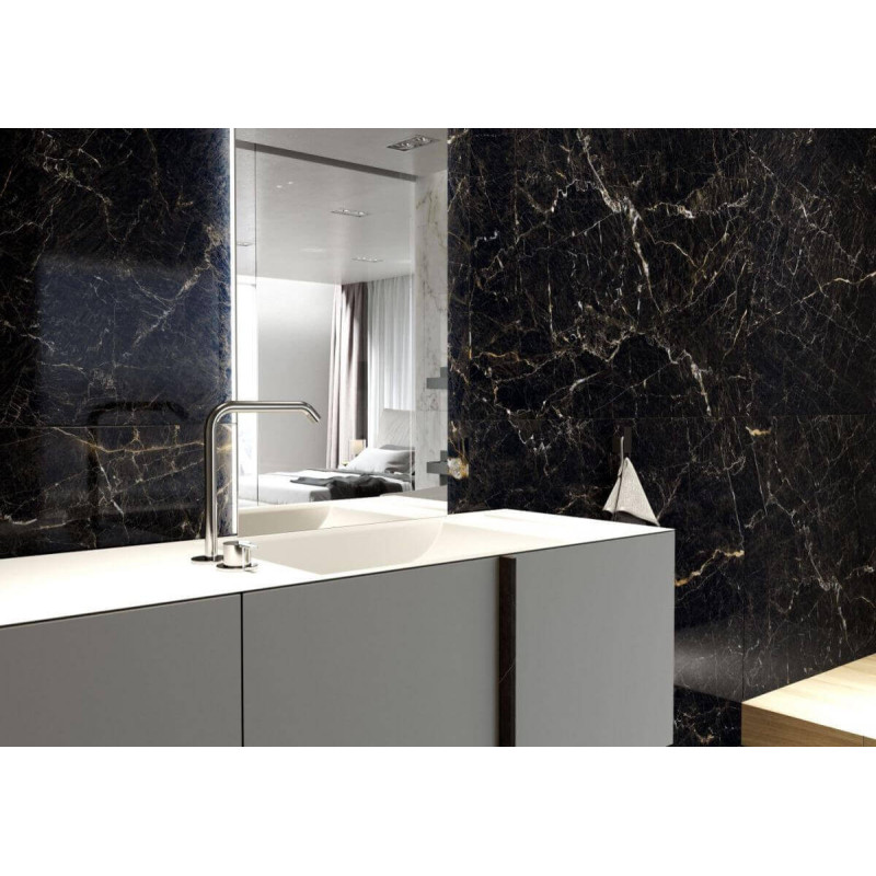 Płytka Podłogowa Inferno Nero Poler 119,7x119,7x0,8 Ceramica Limone Płytka Podłogowa Inferno Nero Poler 119,7x119,7x0,8 Ceramica Limone