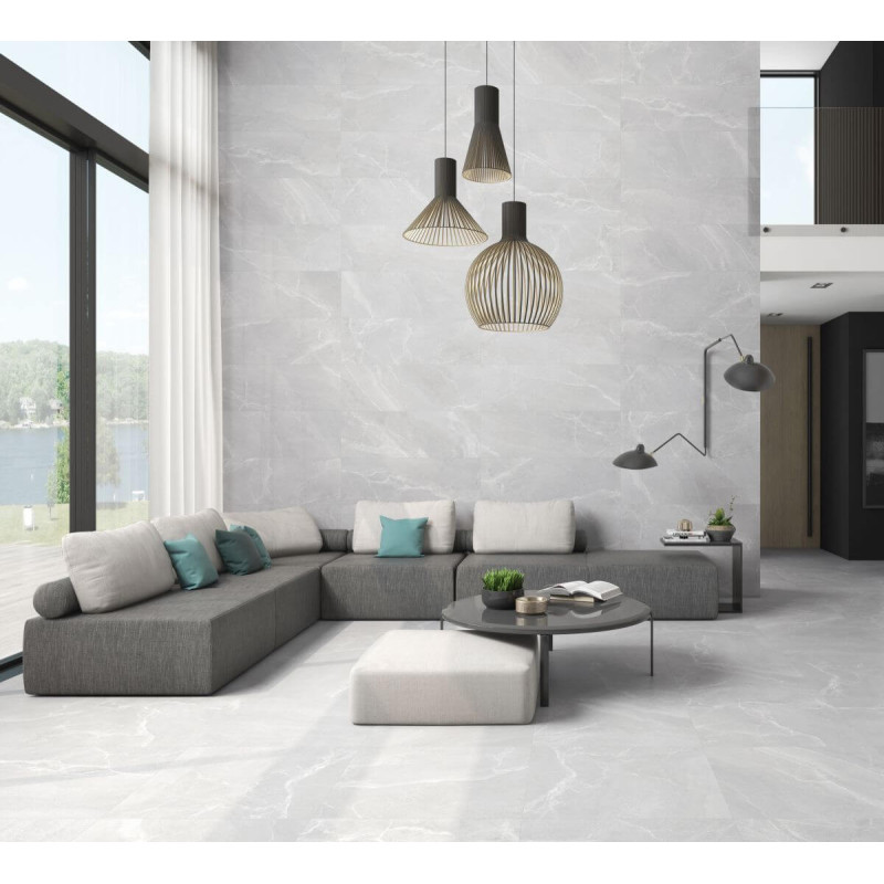 Płytka Podłogowa Babilon Grey Lappato 90x90 Ceramica Limone Płytka Podłogowa Babilon Grey Lappato 90x90 Ceramica Limone