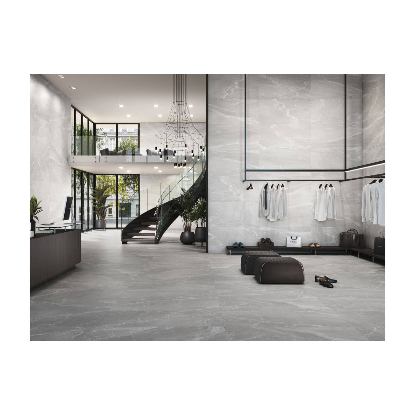 Płytka Podłogowa Babilon Silver Lappato 60x120 Ceramica Limone Płytka Podłogowa Babilon Silver Lappato 60x120 Ceramica Limone