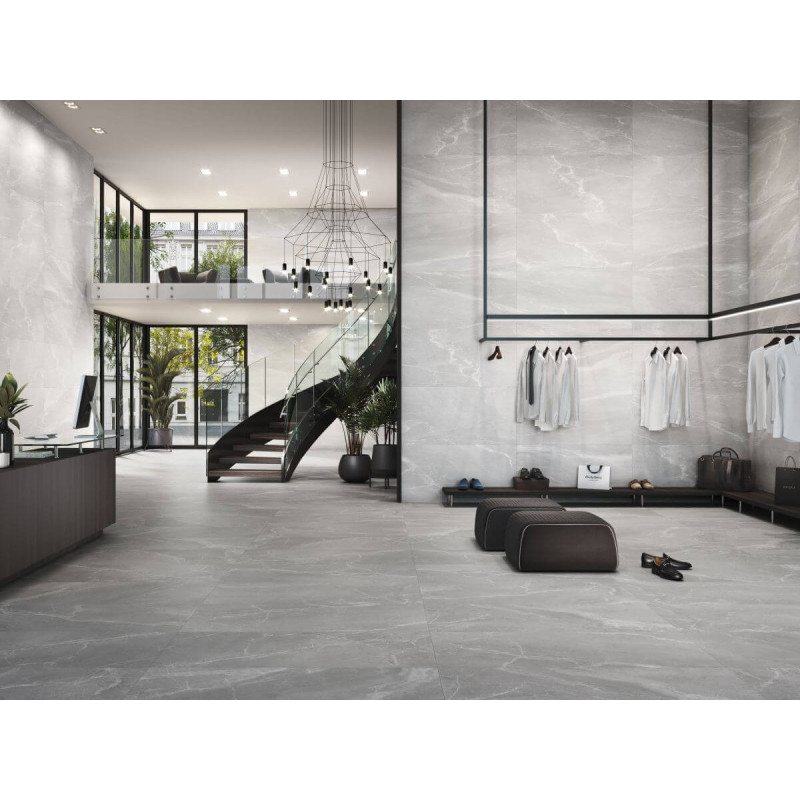 Płytka Podłogowa Babilon Silver Lappato 60x120 Ceramica Limone Płytka Podłogowa Babilon Silver Lappato 60x120 Ceramica Limone