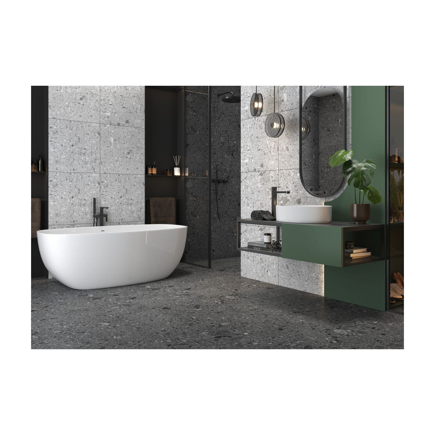 Płytka Podłogowa Monti Dark Grey Mi 13 59,7x59,7 Ceramica Limone Płytka Podłogowa Monti Dark Grey Mi 13 59,7x59,7 Ceramica Limone