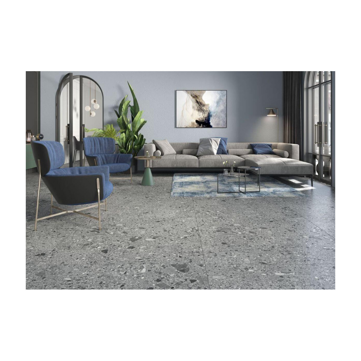 Płytka Monti Grey 12 59,7x59,7 cm Ceramica Limone Płytka Monti Grey 12 59,7x59,7 cm Ceramica Limone