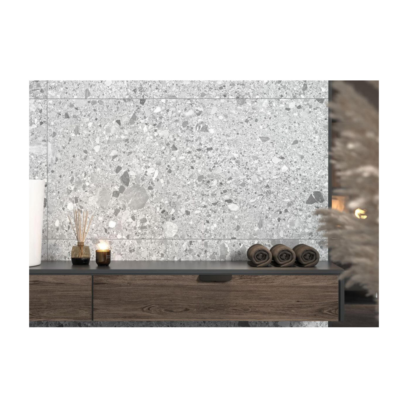 Płytka Monti Soft Grey 10 59,7x119,7 cm Ceramica Limone Płytka Monti Soft Grey 10 59,7x119,7 cm Ceramica Limone