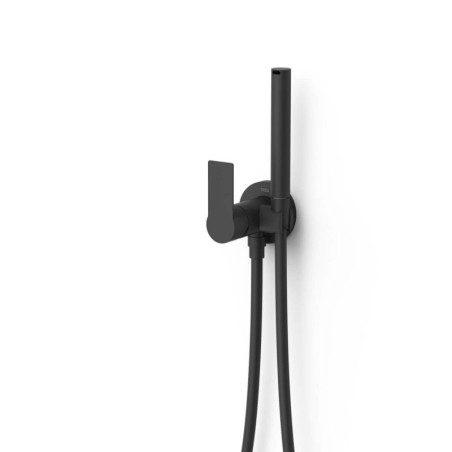 Bateria Bidetowa Podtynkowa Loft Czerń Matowa 20522301NM Tres