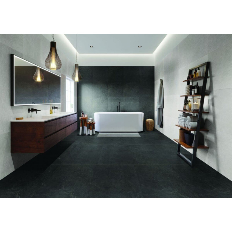 Płytka Ash Black Mat 119,7x119,7 Str. gr.0,8cm Str. Ceramica Limone Płytka Ash Black Mat 119,7x119,7 Str. gr.0,8cm Str. Ceramica Limone