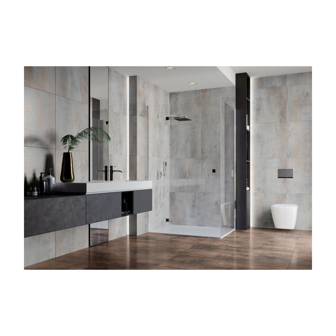 Płytka Hera Grey HR12 Mat 59,7x119,7 gr.0,8cm Ceramica Limone Płytka Hera Grey HR12 Mat 59,7x119,7 gr.0,8cm Ceramica Limone