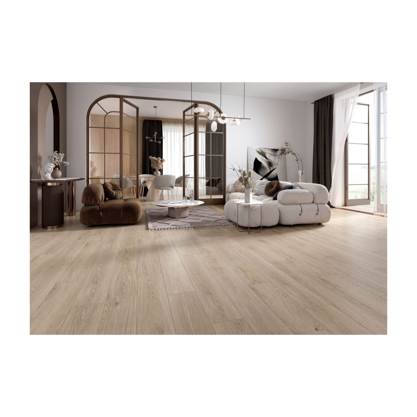 Płytka Podłogowa Capri Light Beige 120,2x19,3 Ceramica Limone Płytka Podłogowa Capri Light Beige 120,2x19,3 Ceramica Limone