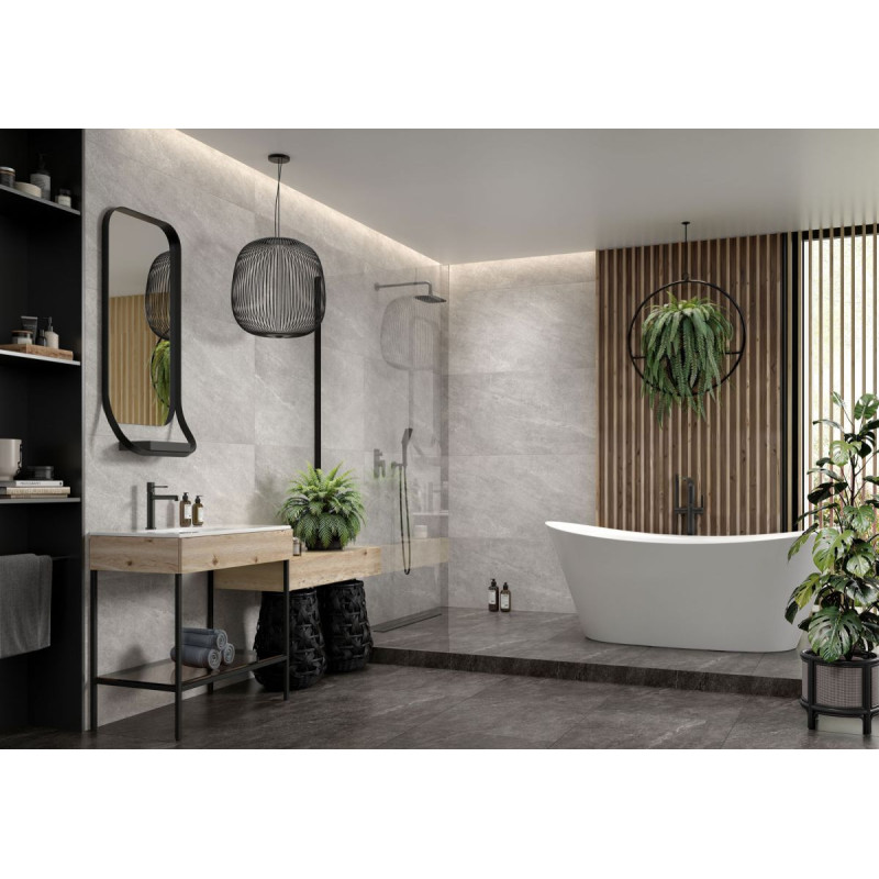 Płytka Podłogowa Scalla Silver 119,7x59,7 Ceramica Limone Płytka Podłogowa Scalla Silver 119,7x59,7 Ceramica Limone
