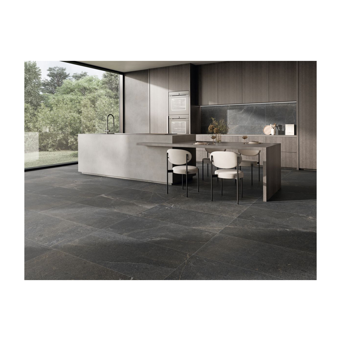 Płytka Podłogowa Isla Black 120x120 Lapp. Ceramica Limone Płytka Podłogowa Isla Black 120x120 Lapp. Ceramica Limone