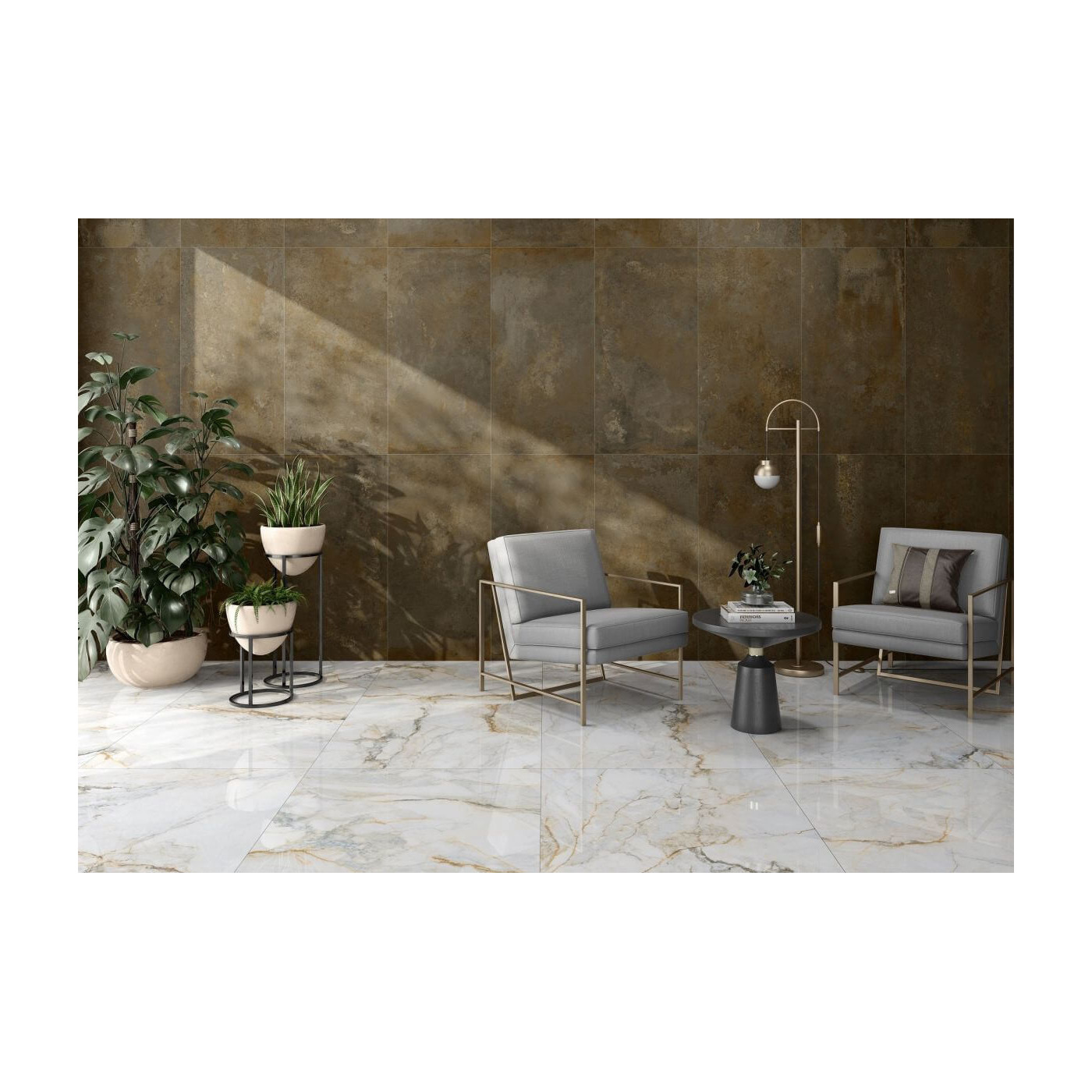Płytka Podłogowa Sofia Gold Mat Rekt. 60x120 Ceramica Limone Płytka Podłogowa Sofia Gold Mat Rekt. 60x120 Ceramica Limone