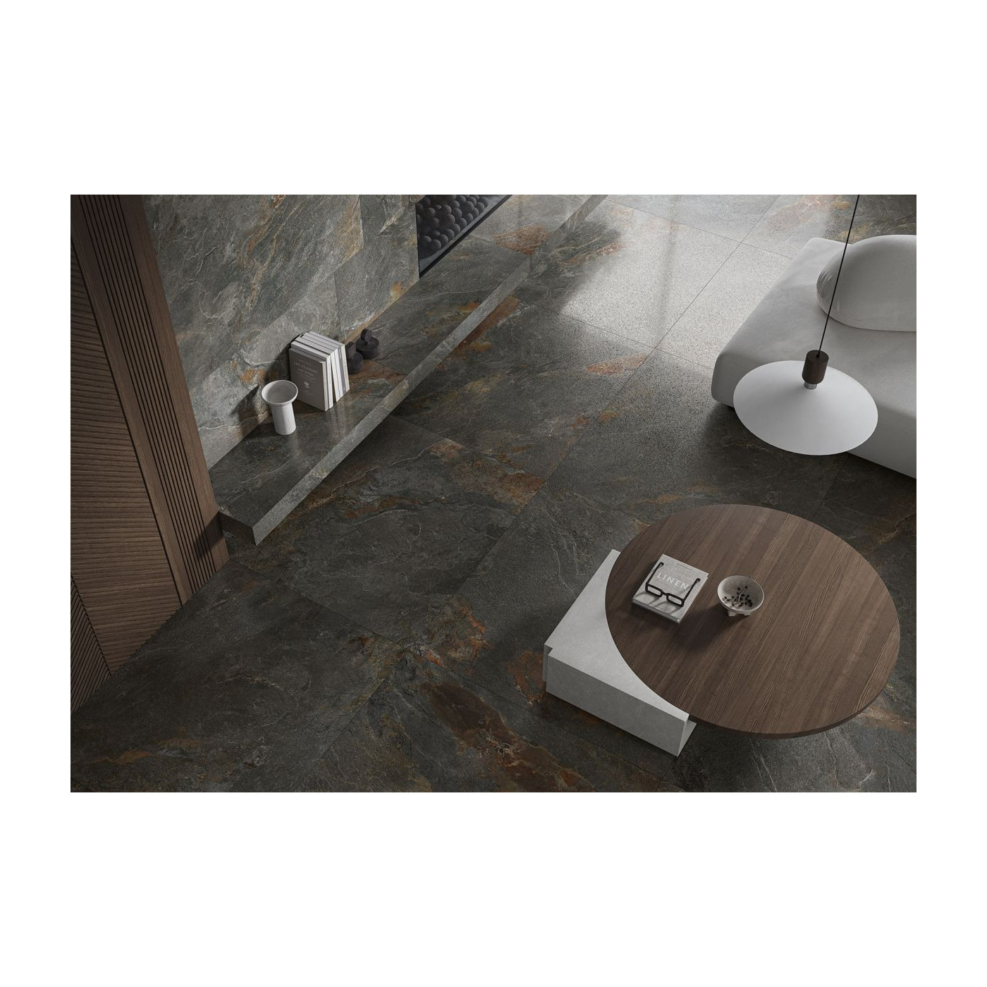 Płytka Podłogowa Lava Stone Black 119,8x59,8 Lapp. Ceramica Limone Płytka Podłogowa Lava Stone Black 119,8x59,8 Lapp. Ceramica Limone
