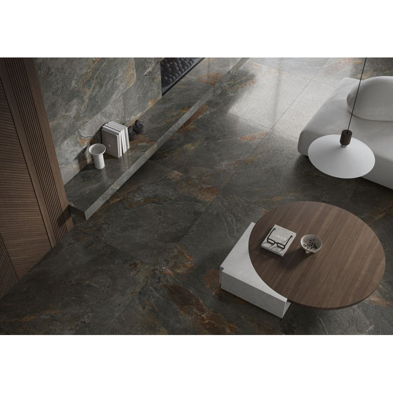 Płytka Podłogowa Lava Stone Black 119,8x59,8 Lapp. Ceramica Limone Płytka Podłogowa Lava Stone Black 119,8x59,8 Lapp. Ceramica Limone