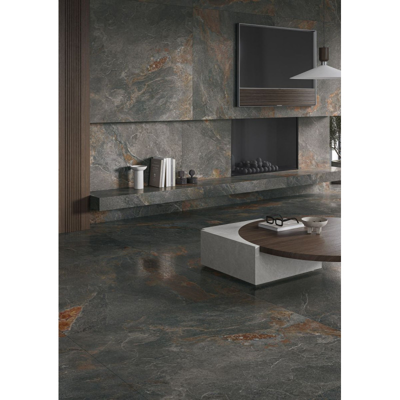 Płytka Podłogowa Lava Stone Black 119,8x119,8 Lapp. Ceramica Limone Płytka Podłogowa Lava Stone Black 119,8x119,8 Lapp. Ceramica Limone