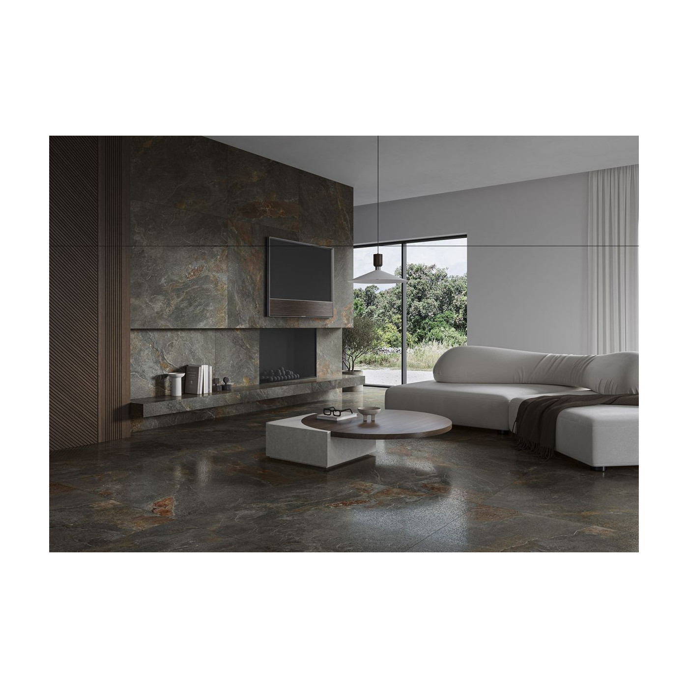 Płytka Podłogowa Lava Stone Black 119,8x119,8 Lapp. Ceramica Limone Płytka Podłogowa Lava Stone Black 119,8x119,8 Lapp. Ceramica Limone