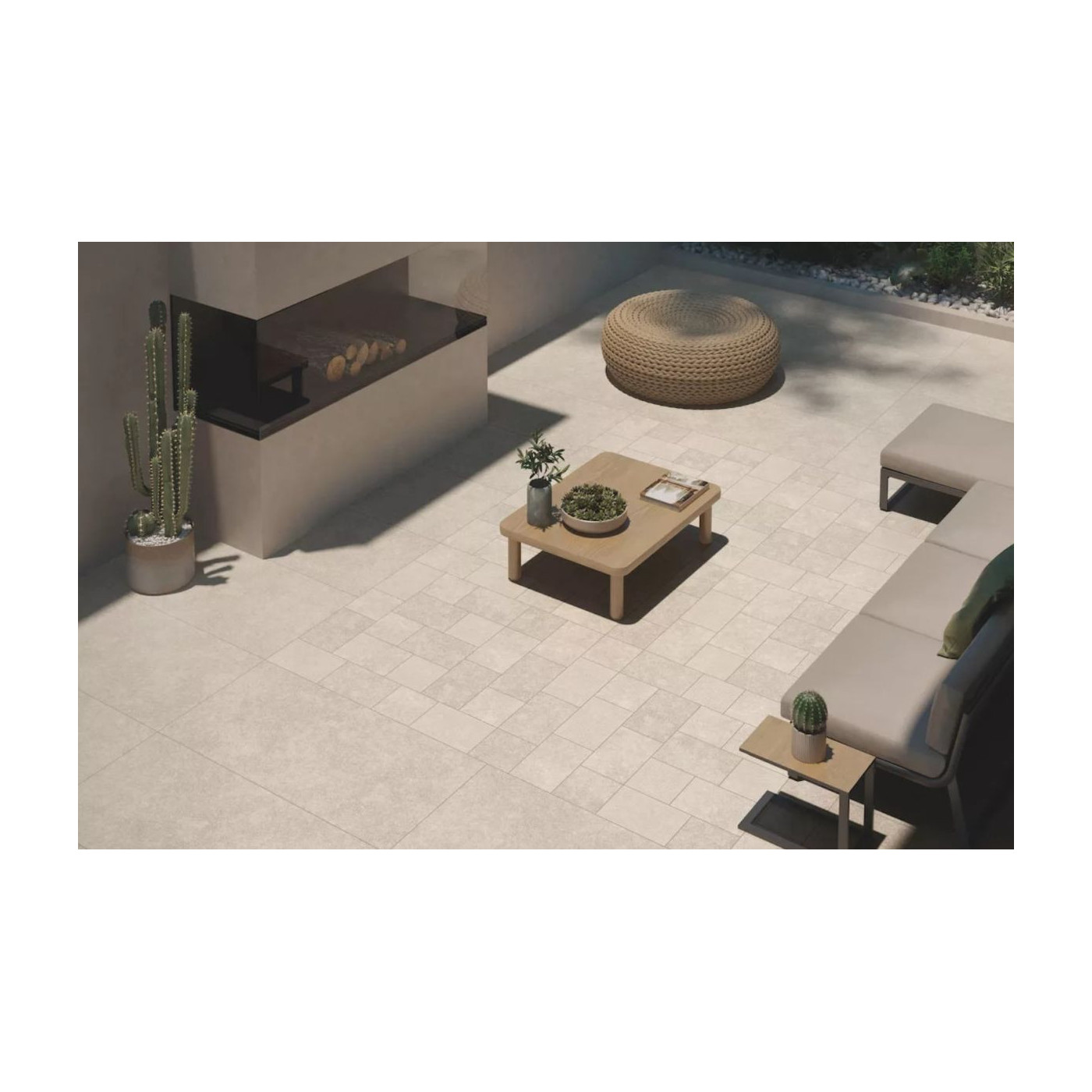 Płytka Tarasowa Pierre 2.0 Dot Sand 90x90 Zoya Płytka Tarasowa Pierre 2.0 Dot Sand 90x90 Zoya