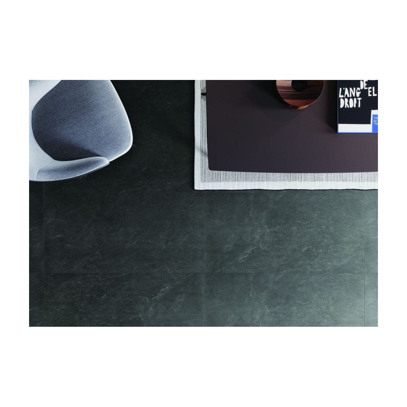 Płytka Podłogowa Ash Black 119,7x59,7 Str. Ceramica Limone Płytka Podłogowa Ash Black 119,7x59,7 Str. Ceramica Limone
