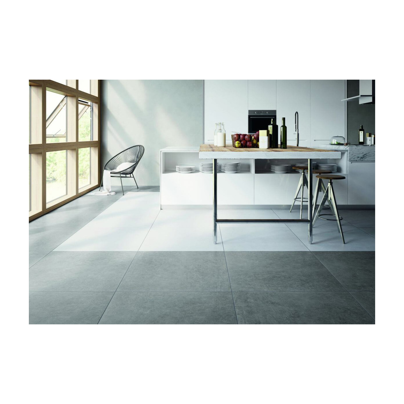 Płytka Podłogowa Bestone White 59,7x119,7 Ceramica Limone Płytka Podłogowa Bestone White 59,7x119,7 Ceramica Limone