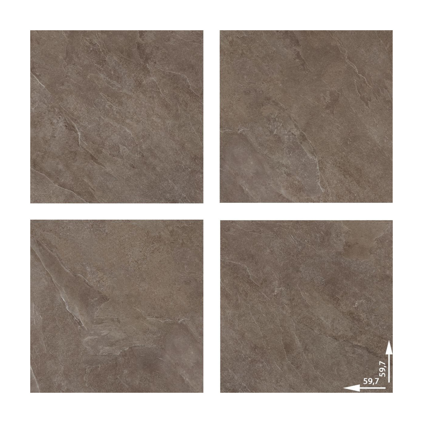Płytka Tarasowa Ash Taupe 59,7x59,7 Str. Ceramica Limone Płytka Tarasowa Ash Taupe 59,7x59,7 Str. Ceramica Limone