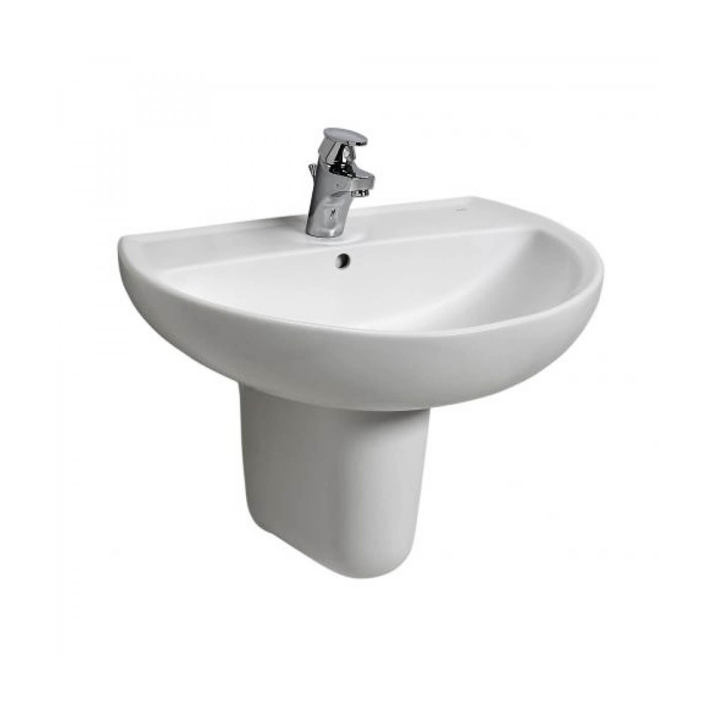 Umywalka Rekord 50 cm Z Otworem K91150 Koło Umywalka Rekord 50 cm Z Otworem K91150 Koło