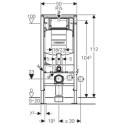 Stelaż Podtynkowy Do WC UP320 Sigma DUOFIX 111.320.00.5 Geberit Stelaż Podtynkowy Do WC UP320 Sigma DUOFIX 111.320.00.5 Geberit