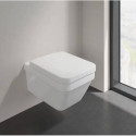 Miska WC Wisząca Bezrantowa Architektura DirectFlush 53x37 Z Deską Wolnoopadającą 5685HR01 Villeroy&Boch Miska WC Wisząca Bezrantowa Architektura DirectFlush 53x37 Z Deską Wolnoopadającą 5685HR01 Villeroy&Boch