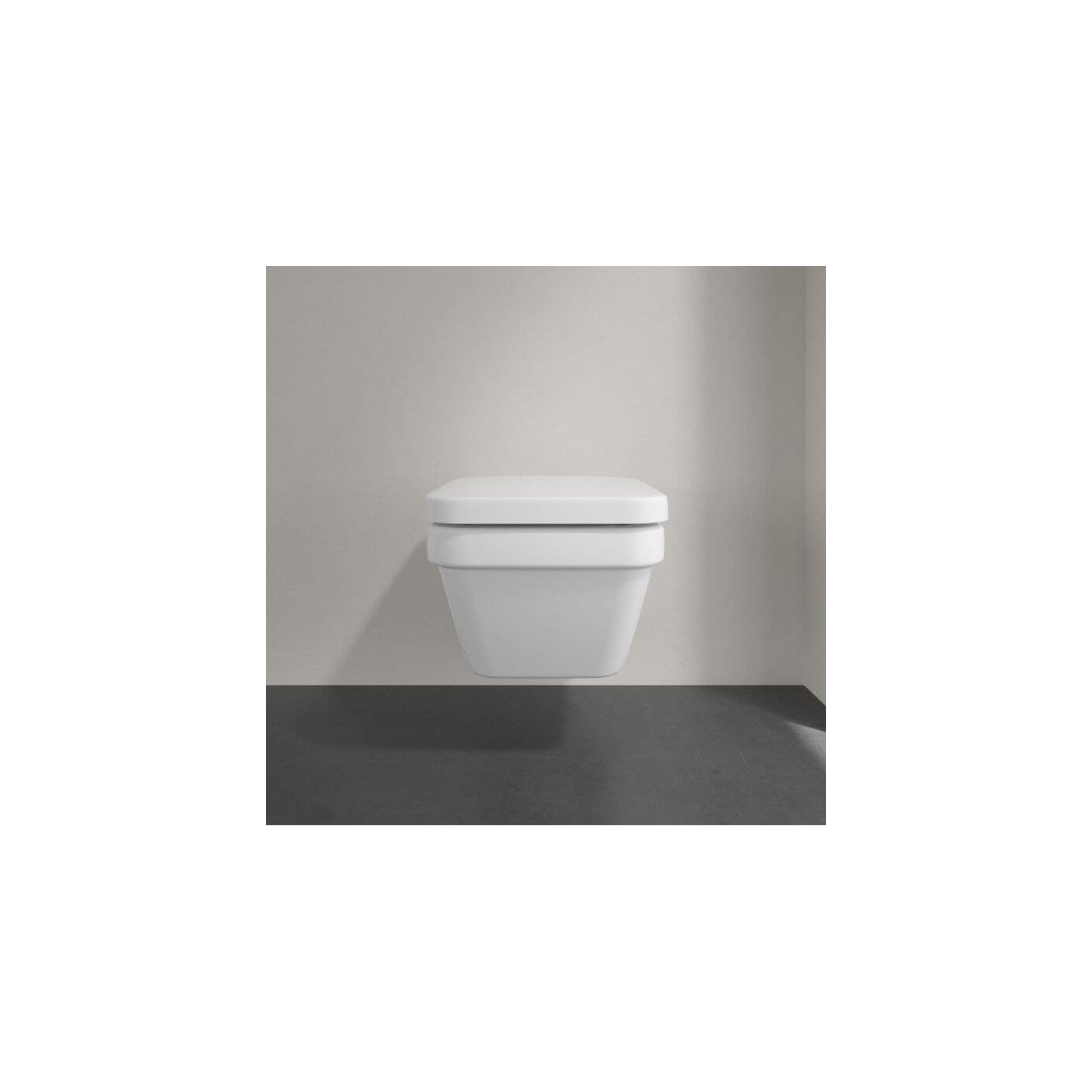 Miska WC Wisząca Bezrantowa Architektura DirectFlush 53x37 Z Deską Wolnoopadającą 5685HR01 Villeroy&Boch Miska WC Wisząca Bezrantowa Architektura DirectFlush 53x37 Z Deską Wolnoopadającą 5685HR01 Villeroy&Boch