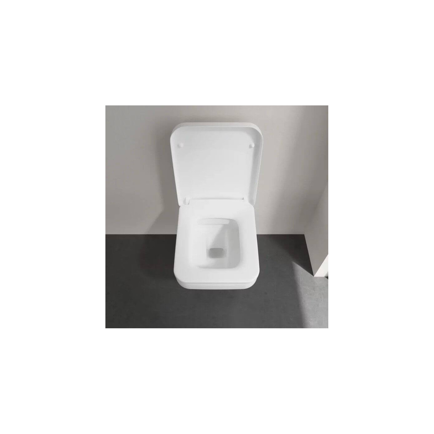 Miska WC Wisząca Bezrantowa Architektura DirectFlush 53x37 Z Deską Wolnoopadającą 5685HR01 Villeroy&Boch Miska WC Wisząca Bezrantowa Architektura DirectFlush 53x37 Z Deską Wolnoopadającą 5685HR01 Villeroy&Boch