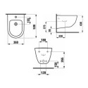 Bidet Podwieszany 360x530 mm Z Otworem Na Baterię Na Środku Pro A Biały H8309520003021 Laufen Bidet Podwieszany 360x530 mm Z Otworem Na Baterię Na Środku Pro A Biały H8309520003021 Laufen