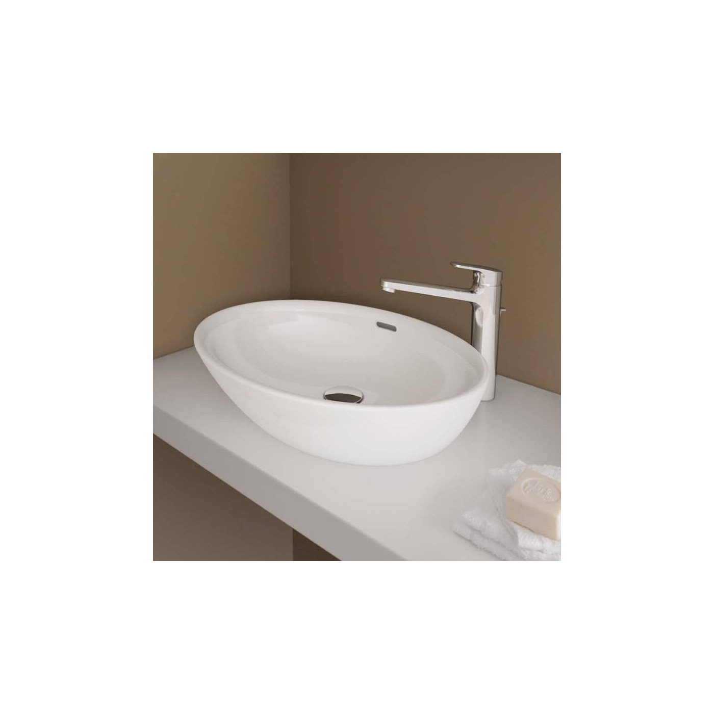 Umywalka Nablatowa 520x390 mm Pro B Biały H8129640001091 Laufen Umywalka Nablatowa 520x390 mm Pro B Biały H8129640001091 Laufen