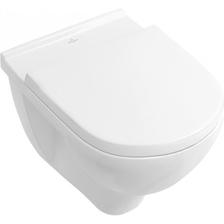 Miska WC Wisząca Bezrantowa O.Novo 56x36 Z Deską Wolnoopadającą 5660HR01 Villeroy&Boch