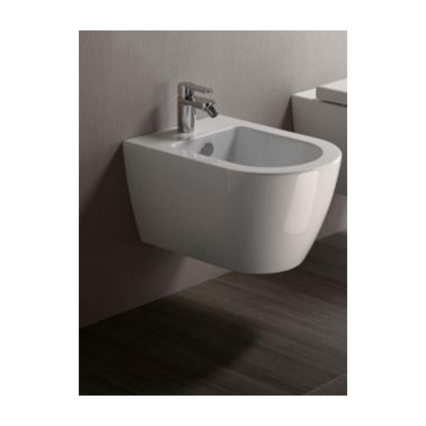 Bidet Podwieszany Pura 55 + Zestaw Montażowy 55x36 8865111+FISR GSI Bidet Podwieszany Pura 55 + Zestaw Montażowy 55x36 8865111+FISR GSI