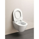 Miska WC Podwieszana Bezrantowa Pura 55 55x36 881511 GSI Miska WC Podwieszana Bezrantowa Pura 55 55x36 881511 GSI
