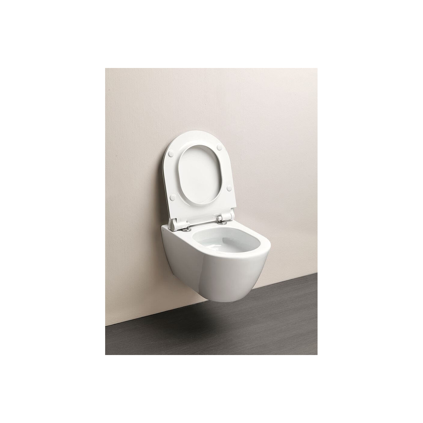 Miska WC Podwieszana Bezrantowa Pura 55 55x36 881511 GSI Miska WC Podwieszana Bezrantowa Pura 55 55x36 881511 GSI