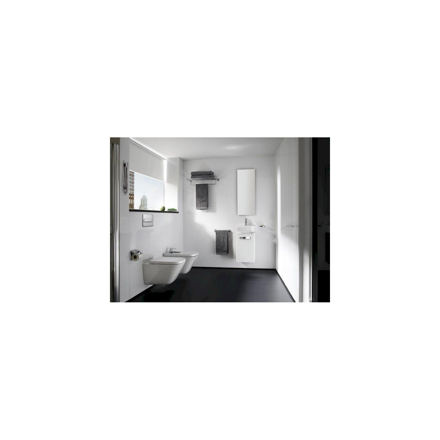 Miska WC Podwieszana Rimless 54x35 Gap A34647L000 Roca Miska WC Podwieszana Rimless 54x35 Gap A34647L000 Roca