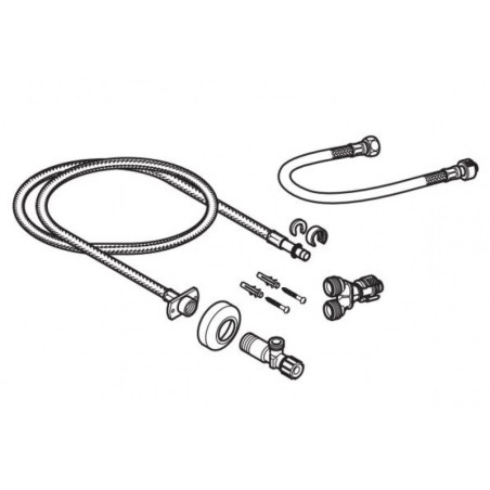 Zestaw Przyłączeniowy AquaClean Do UP300 249.801.00.1 Geberit